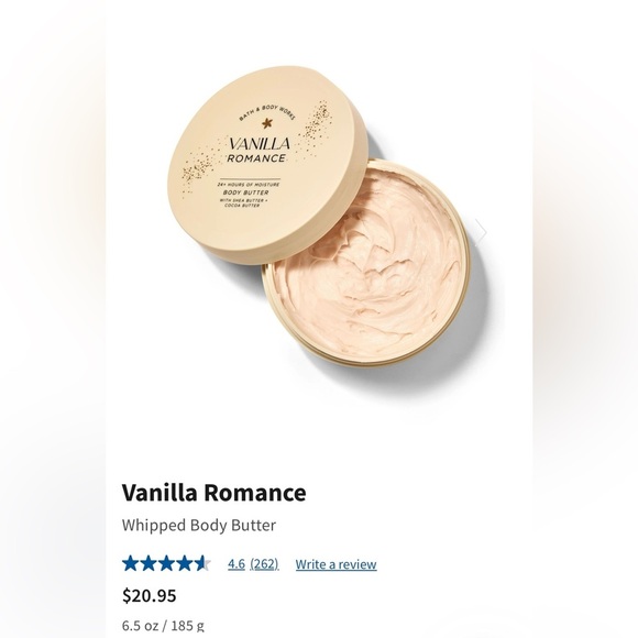 New Bath and Body Works Vanilla Romance Body Wash and Body Butter - Picture 3 of 6